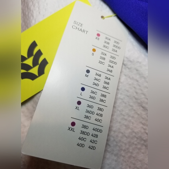 NWT HIGH SUPPORT FRONT ZIP WITH HOOK ADJUSTABLE SPORTS BRA HIGH IMPACT - Picture 4 of 9